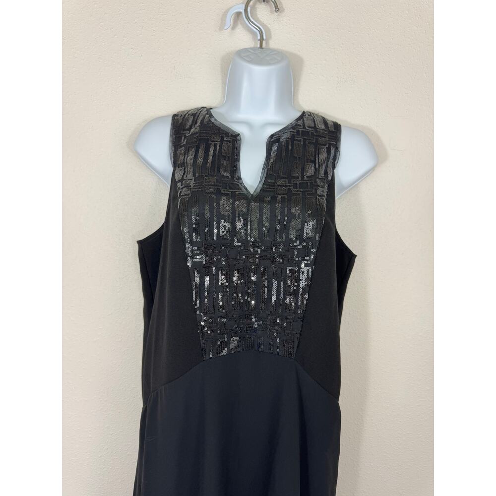 Bcbgeneration Black Sequin Detail Shift Dress | S… - image 7